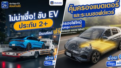 ประกัน 2+ EV ซ่อมห้าง “วิริยะประกันภัย”