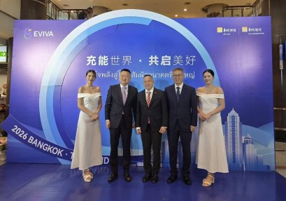 บีโอไอ ร่วมพิธีเปิดสถานีชาร์จ “EVIVA” ของ “ไชน่า รีซอร์ส”