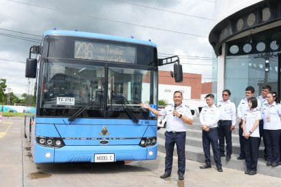 ขสมก. นำพนักงานขับรถทดสอบ “รถเมล์ไฟฟ้าต้นแบบ” คาดส่งมอบล็อตแรก 500 คัน เดือนมี.ค.2570