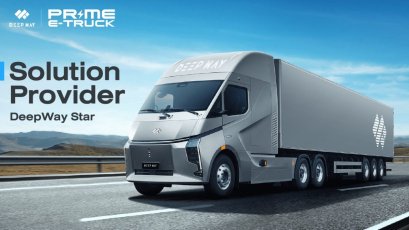 ไพร์ม อี ทรัค เปิดตัวรถหัวลากไฟฟ้า DeepWay Star 6×4