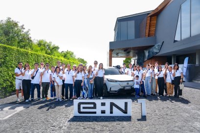 ฮอนด้า จัดทริปสัมผัสขุมพลังไฟฟ้า 100% “Honda e:N1 Exclusive Trip” 