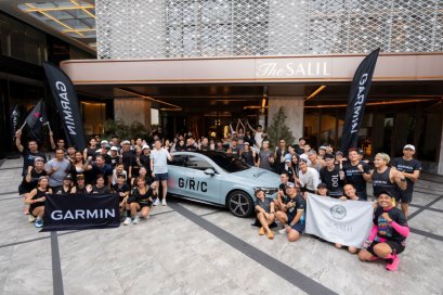 เบนซ์ X Garmin Run Club Thailand ลุยกิจกรรม City Run “GRC Own Town Road”