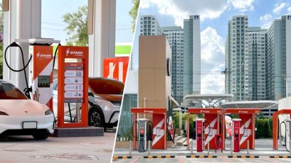 “Spark EV” ผนึก BCP และพันธมิตร เปิดสถานีชาร์จรถ EV ครบ 100 สถานี