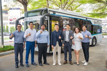 รถโดยสารพลังงานไฟฟ้า ALLY HOP & GO EV Shuttle Bus 