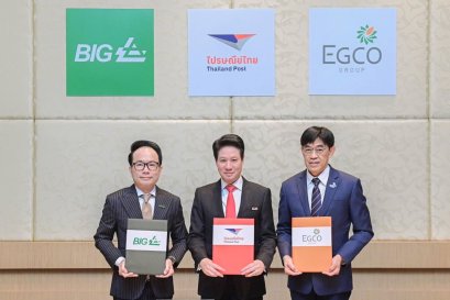 “ไปรษณีย์ไทย – บีไอจี – เอ็กโก” ลงนามร่วมมือศึกษาการใช้ก๊าซไฮโดรเจนสำหรับรถขนส่งไปรษณีย์