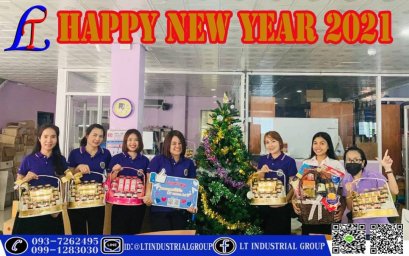 happy new year 2021 ส่งมอบความสุขจากใจ LT GROUP