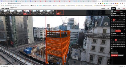 การติดตามความก้าวหน้าโครงการ เปรียบเทียบระหว่างกล้อง CCTV และ โมเดล BIM