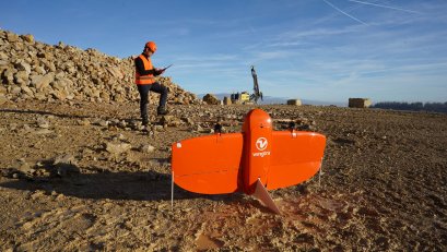 ContextCapture กับ UAV แบบ quadcopter ที่ประหยัดพื้นที่ตอนขึ้นลง และเพิ่มความปลอดภัย