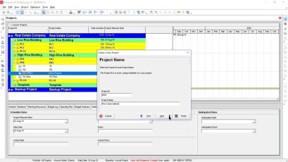 การบริหารโครงการขนาดใหญ่ด้วยโปรแกรม Oracle Primavera P6 EPPM ตอนที่ 4 รูปแบบการสร้างโครงการ (Create Project)