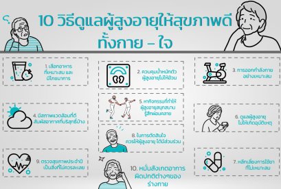 "เคล็ดลับในการดูแลผู้สูงอายุเพื่อสุขภาพที่ดีทั้งกายและใจ"