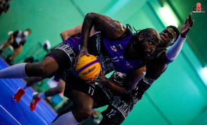 หนุ่ม Hitech Titans จับมือ Sniper X คว้าแชมป์สนามแรก ขณะที่ สาว Shoot It Dragons รับแชมป์สนาม 3 บาสสามคนอาชีพ