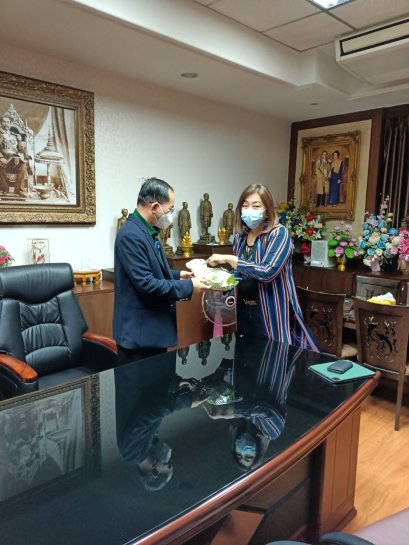 นายกฯ บาส 3 คน เข้าสวัสดีปีใหม่ 2022 ผอ.สายปัญญารังสิต