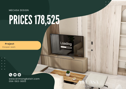 คอนโด Cooper Siam | งานออกแบบและตกแต่งภายใน พร้อมติดตั้งบิวท์อินเฟอร์นิเจอร์ครบวงจร