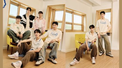  5 หนุ่มหล่อพร้อมสนีกเกอร์ FILA INTERUN