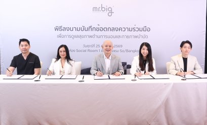 mr.big ตั้งเป้าโต 30% ปี 69 ผนึก 17 คลินิก 20 สาขา