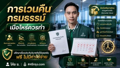 การเวนคืนกรมธรรม์ เมื่อไหร่ควรทำ?
