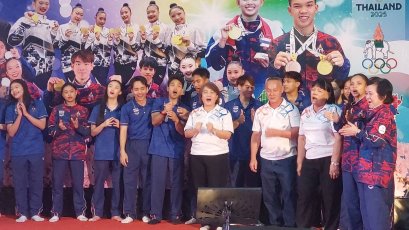 ยิมนาสติกฉลองความยิ่งใหญ่  ศศิวิมลหลังน้ำตาลาทีมชาติ