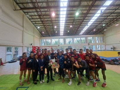  "มวยไทย" กำลังใจเต็มเปี่ยม "เนตบอล" ถ้าได้ทองฉลองใหญ่ หลังได้พลังบวกจาก ดร.ณัฏฐ์ ธีรณัฐสุภานนท์ 