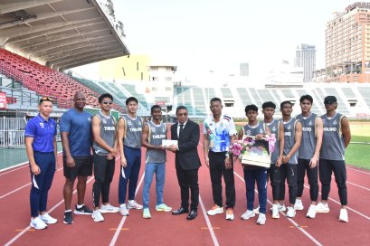 ดร.ณัฏฐ์ ให้กำลังใจบิว-ภูริพล นำทัพกรีฑาพุ่งสู่เป้าหมาย 17 เหรียญทองซีเกมส์