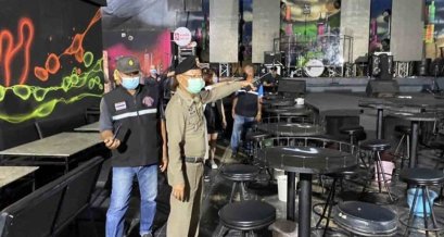 สระแก้ว- ตรวจเข้ม  สถานประกอบการแหล่งมั่วสุมสถานบันเทิงสถานที่แออัด 