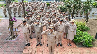 กระทรวงแรงงาน จัดกิจกรรมวันพระราชทานธงชาติไทย ประจำปี 2568 น้อมรำลึกในพระมหากรุณาธิคุณ ร.6 สร้างความภาคภูมิใจและความสามัคคีในหมู่บุคลากร