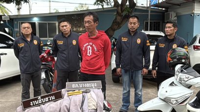 รวบโจรแสบตีเนียนแต่งชุดช่างขโมยสายทองแดงล่อฟ้าปั๊มน้ำมัน เสียหายนับแสน