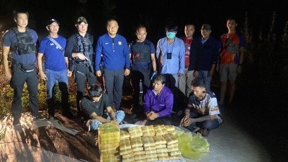 รวบแก๊งยานรกยึดของกลางยาบ้า 478,000 เม็ด