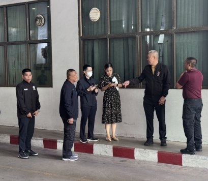 รักษาราชการแทนนายแพทย์ใหญ่ โรงพยาบาลตำรวจ ลงพื้นที่ดูเหตุหลุมยุบตัวยืนยัน ส่งผลกระทบต่อโรงพยาบาลตำรวจ