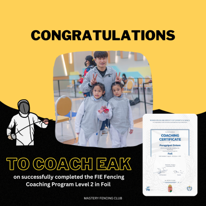 ขอแสดงความยินดีกับ "โค้ชเอก"  ที่ผ่านการอบรมโค้ชจากประเทศฮังการี