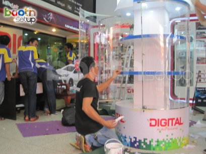 KENWOOD ชั้นโชว์สินค้า