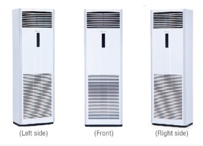 FVRN Catalog โบรชัวร์แอร์ DAIKIN แบบตู้ต้้ง เป่าหน้า Floor Standing Non Inverter R410a