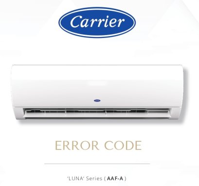 ERROR CODE CARRIER LUNA (AAF-A,AAF)
