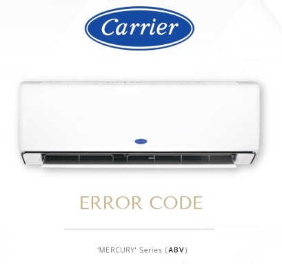 ERROR CODE CARRIER mercury (ABV) 