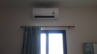 บ้านคุณชาตรี ติดตั้งแอร์ แบบติดผนัง 6402009