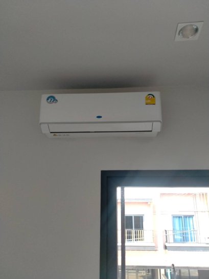 โครงการหมู่บ้านPARCO LAND ติดตั้งแอร์ แบบติดผนัง RANGERS (CARRIER ล้ำให้สุดกับที่สุดแห่งดีไซน์)