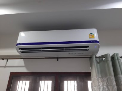 บ้านคุณณัฐพงษ์4 ติดตั้งแอร์ แบบติดผนัง 6402004