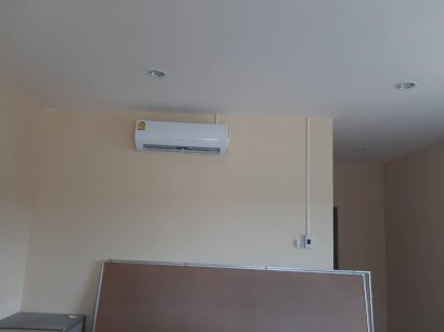 อาคารพาณิชย์-มาบตาพุด ติดตั้งแอร์ แบบติดผนัง Fairy II Fixed Speed + Amber II (GREE แอร์กรี ตัวจบ..ครบจริง)