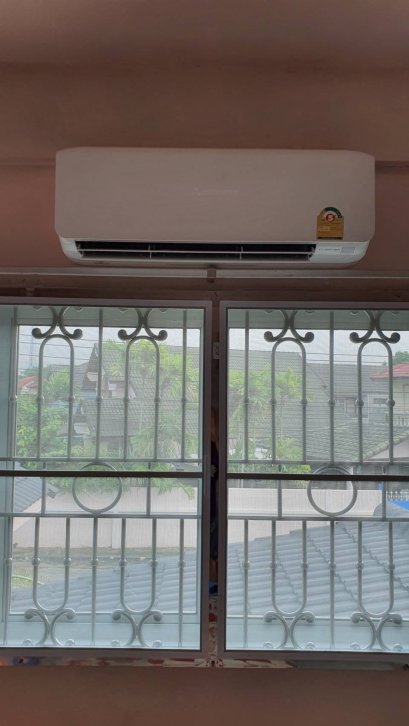 บ้านคุณถาวร6 ติดตั้งแอร์ แบบติดผนัง 6401001