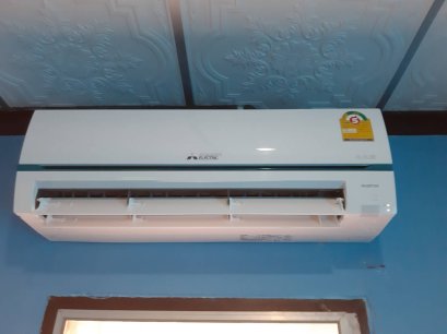 บ้านคุณเจริญ4 ติดตั้งแอร์ แบบติดผนัง 6401008