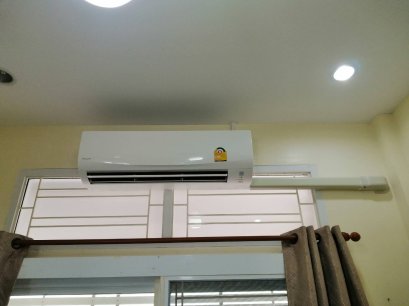 หมู่บ้านปาลิดา กรีนวิลล์ บ้านคุณกิติณัฐ ติดตั้งแอร์ แบบติดผนัง 6310008