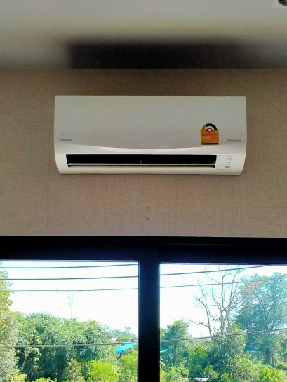 หมู่บ้าน Parco Land ติดตั้งแอร์ แบบติดผนัง 6309028