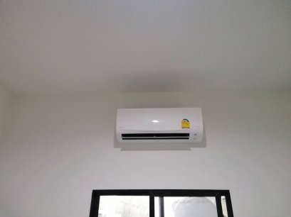 หมู่บ้านเดอะมิกซ์ นิคมพัฒนา บ้านคุณอรรถพล2 ติดตั้งแอร์ แบบติดผนัง 6310006