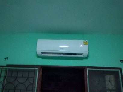 บ้านคุณเอกชาติ ติดตั้งแอร์ แบบติดผนัง 6402003