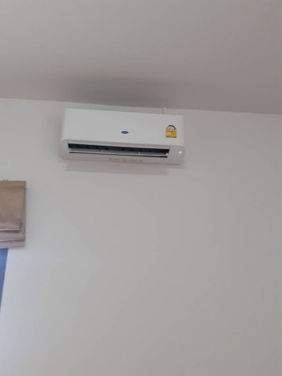 หมู่บ้าน มาลินวินเลจ บ้านคุณสุริยันต์ ติดตั้งแอร์ แบบติดผนัง 6310016