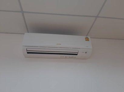 นิคมอุตสาหกรรมWHA เหล็กสยามยามาโตะ2 บจก.วันไนน์ เอ็นจิเนียริ่ง ติดตั้งแอร์ ติดผนัง (MITSU Mr.Slim JR-Seires เย็น..ฉลาด..ประหยัดไฟมากกว่า)