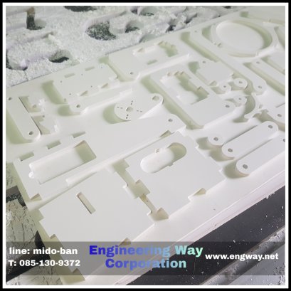 ตัดพลาสวูดส่วนประกอบโมเดล