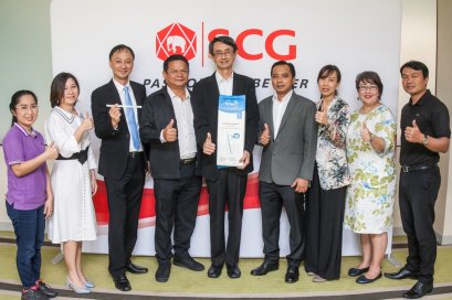 เอสซีจี ร่วมเป็นต้นแบบใช้หลอดกระดาษเพื่อสิ่งแวดล้อม