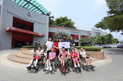 กัลฟ์ มอบ 1 ล้าน สมทบทุนมูลนิธิอนุเคราะห์คนพิการ