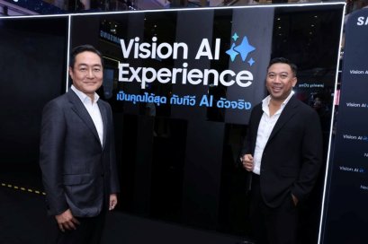 ซัมซุงตอกย้ำผู้นำทีวีเบอร์ 1 โลก   ขนทัพทีวี AI ปลุกกำลังซื้อผู้บริโภค