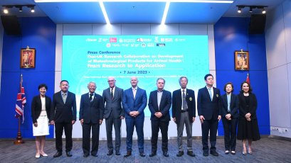 "ไทย-UK" แถลงผลความสำเร็จ "3 โครงการร่วมวิจัย" ทุนร่วมกว่า 170 ล้านบาท
